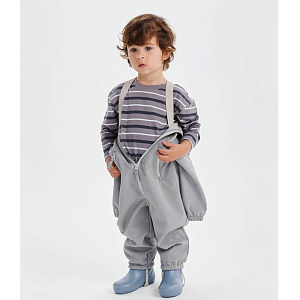 Комбинезон Leokid Софтшелл "Лило", серый